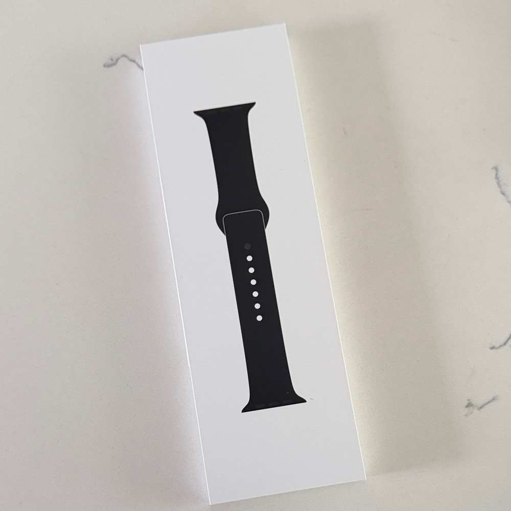 Apple Black Sport Band (42mm S/M)